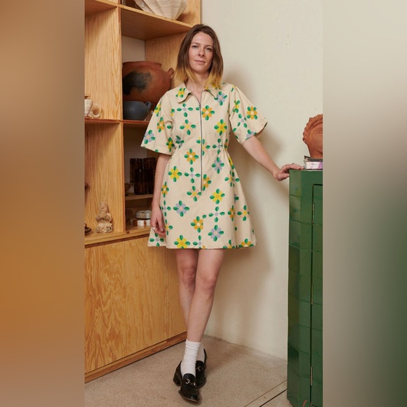 Noble Dresses & Skirts - Floral Mini Utility Dress